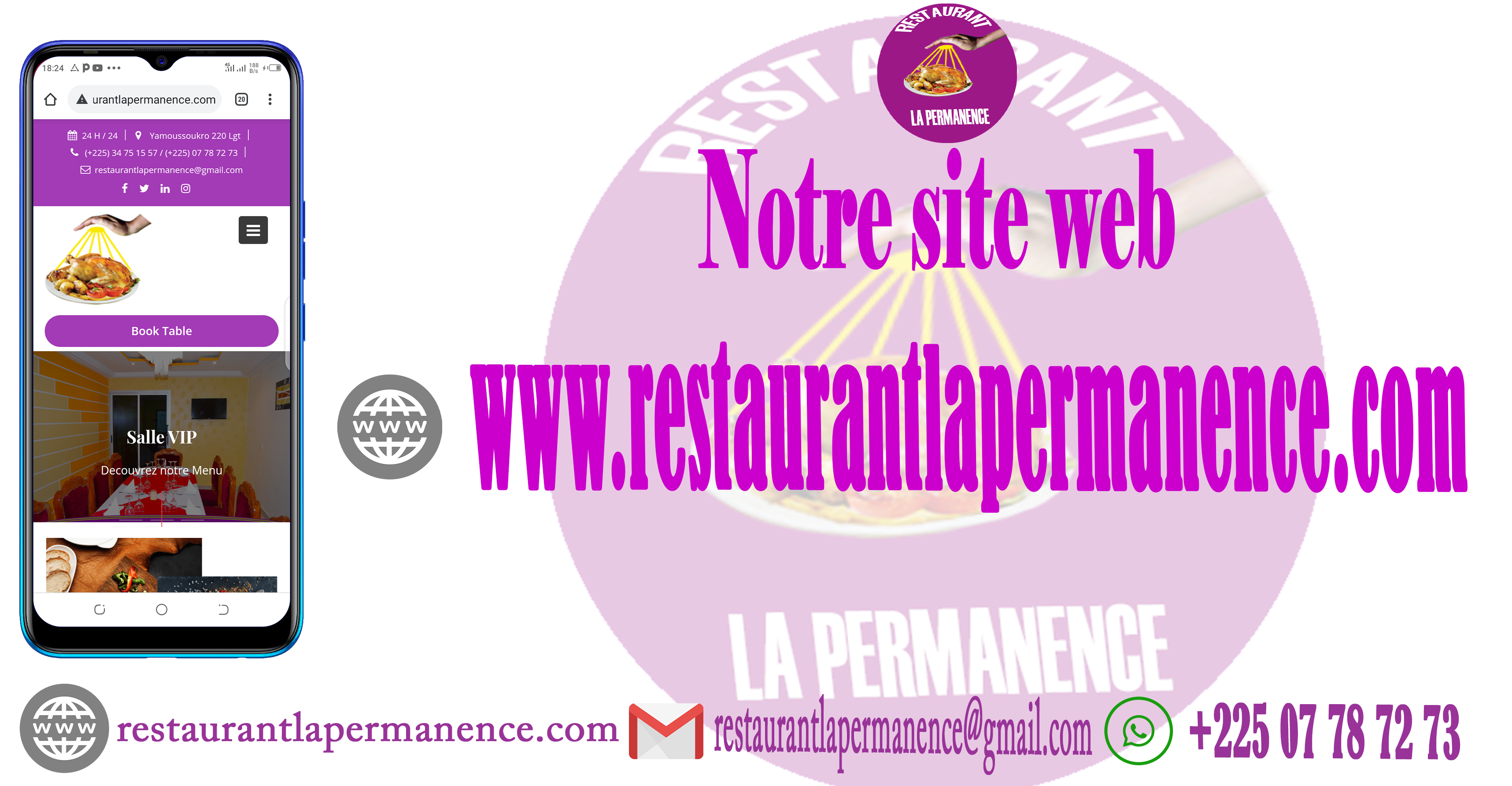 www.restaurantlapermanence.com