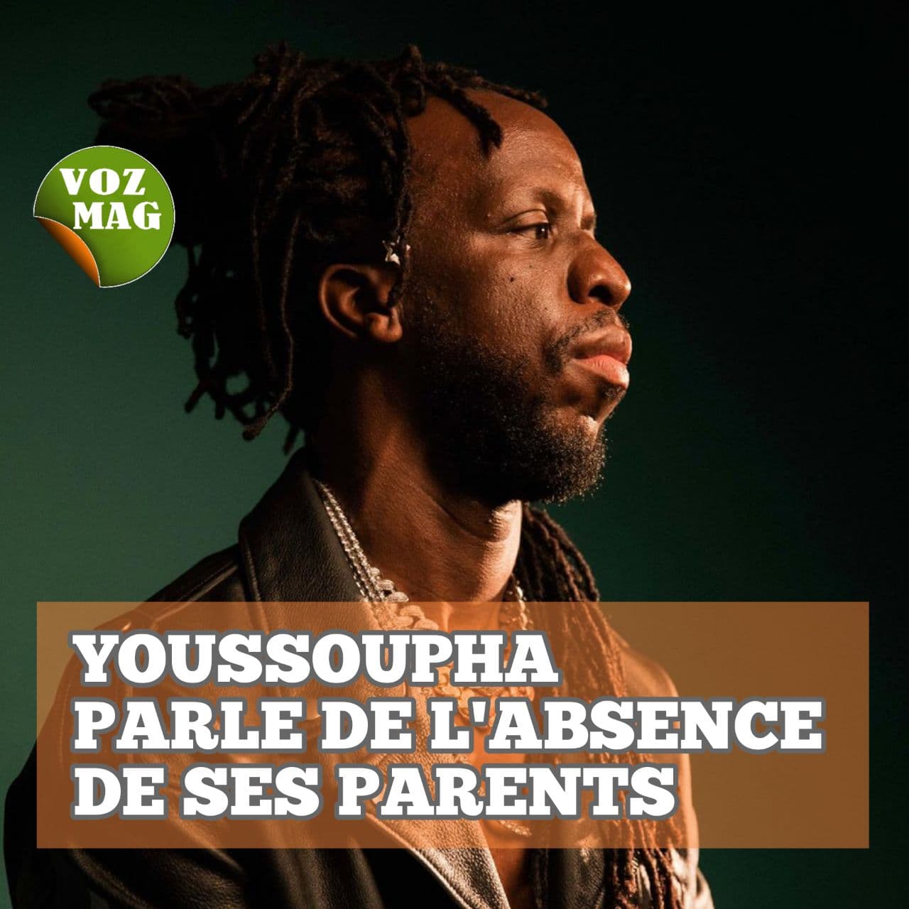 Youssoupha parle de l’absence de ses parents.