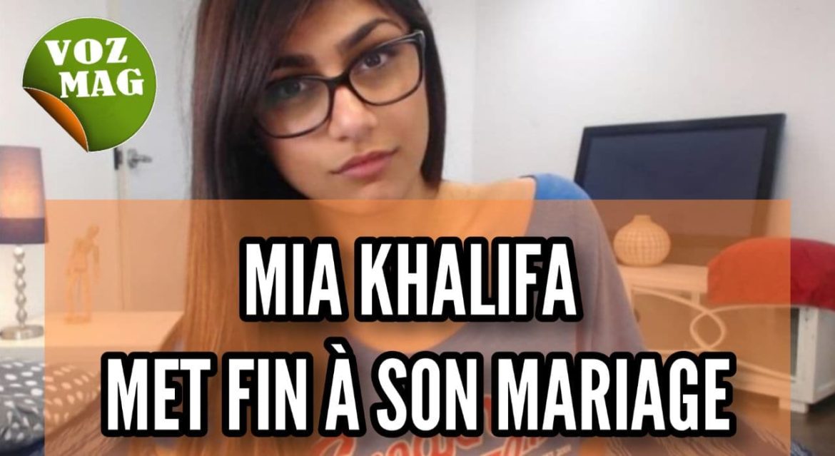 Mia Khalifa met fin à son mariage