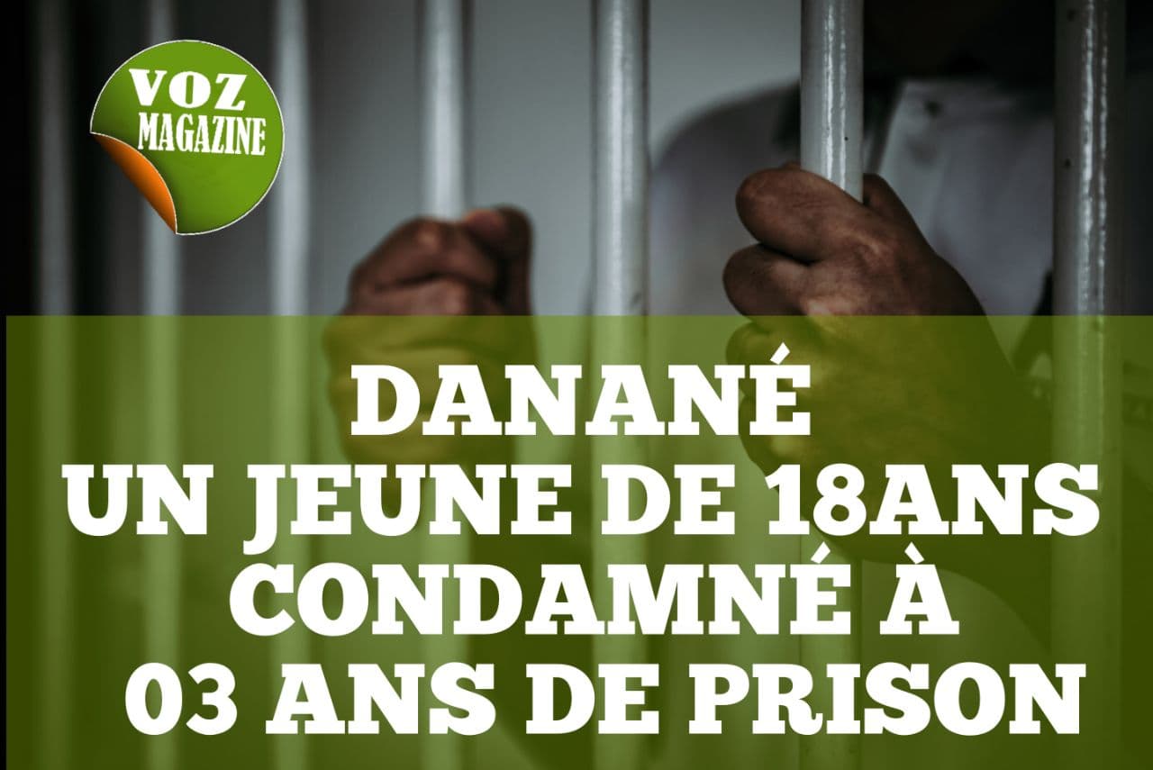 Danané : Un jeune homme de 18 ans condamné à 03 ans de prison