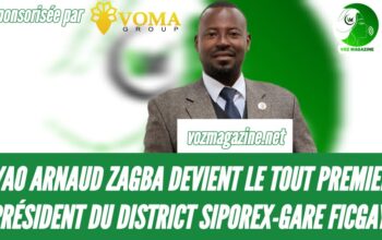 Yao Arnaud Zagba investi président SIPOREX-GARE FICGAYO Yopougon 2025
