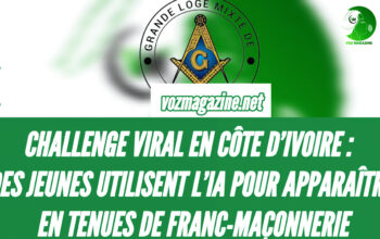 Jeunes ivoiriens utilisant l’intelligence artificielle pour créer des images du challenge viral en Côte d’Ivoire