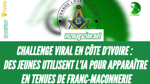 Jeunes ivoiriens utilisant l’intelligence artificielle pour créer des images du challenge viral en Côte d’Ivoire