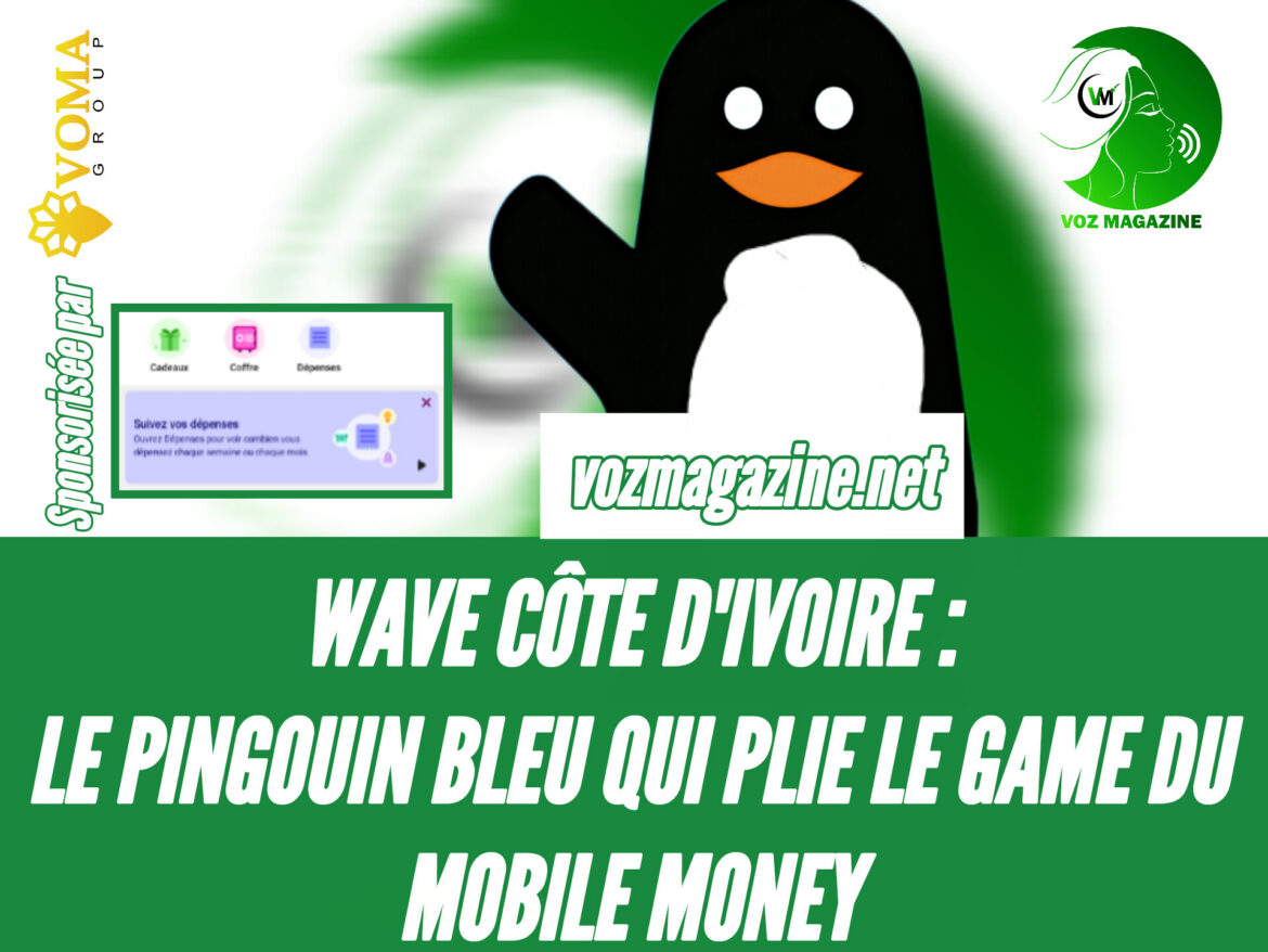 WAVE CÔTE D&rsquo;IVOIRE : PINGUIN BLEU QUI PLIE LE GAME DU MOBILE MONEY